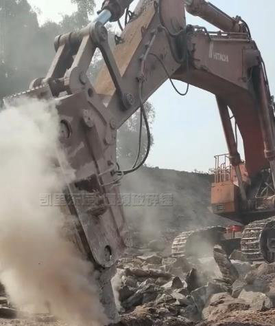 永川区高频破碎锤应用视频